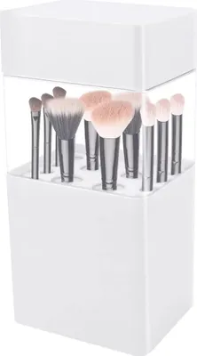 Produktbild von Make Up Pinsel Aufbewahrung mit Deckel, Kosmetik Pinsel Organizer