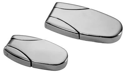 Zdjęcie produktu dla Zawias polerowany na lustro AISI 316 90 x 47 mm Osculati 38.927.02