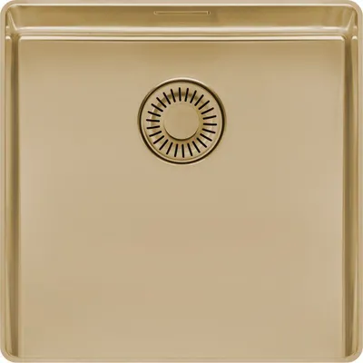 Produktbild von REGINOX R39526 Spüle NEW YORK SLIM 40X40 (L) OKG Comfort Gold II ab Schrankbreite 50 cm / Flächenbündig