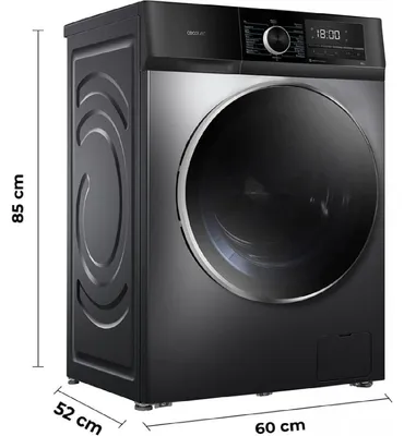 Immagine prodotto di CECOTEC 02467 - Lavatrice Bolero DressCode 8500 Inverter Steel A