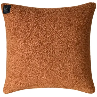 Zdjęcie produktu dla Warmpi® Podkładka grzewcza na podczerwień z powerbankiem 10 000 mAh - Teddy Brown - 45x45 cm - Bezprzewodowa i użyteczna ze zintegrowanym kablem o dłu