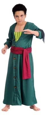 Produktbild von Zoro-Kostüm für Kinder, Anime-Cosplay-Set