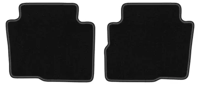 Image de Tapis arrière en moquette pour Kia Soul I 2009-2013 (crossover) – 2 pièces, noirs, sur mesure – Wielganizator LUX