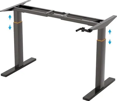 Produktbild von Famanu Schreibtisch Klein - Höhenverstellbar mit Kurbel