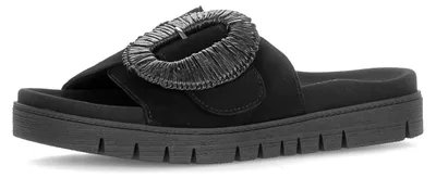 Produktbild von Gabor Damen Pantoletten, Frauen Clogs, Pantoletten,Best Fitting,schwarz (17),41