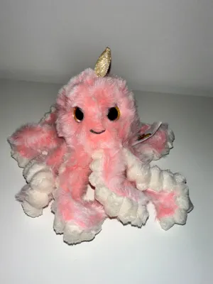Produktbild von Soma Niedliche Krake Plüsch Spielzeug Octopus Puppe Kuscheltier Cartoon Oktopus Stofftiere Plüschtiere Geburtstag Geschenk Plüsch Krake rosa 15 cm
