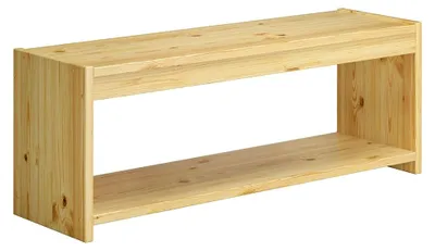 Produktbild von Sitzbank Küchenbank Schuhbank aus massivem Kiefernholz 120x45x35