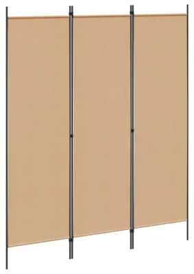 Obrázek produktu pro vidaXL Paraván béžový 150 x 180 cm látkový