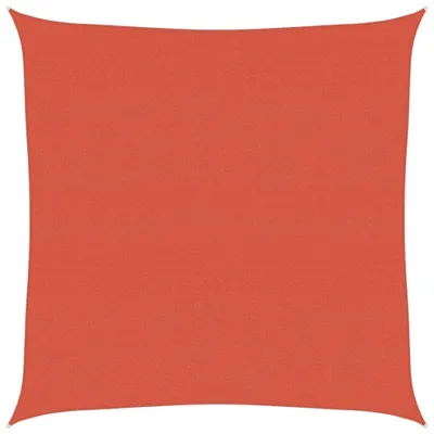 Obrázok produktu pre Tieniaca plachta 160 g/m² tehlovočervená 7x7 m HDPE