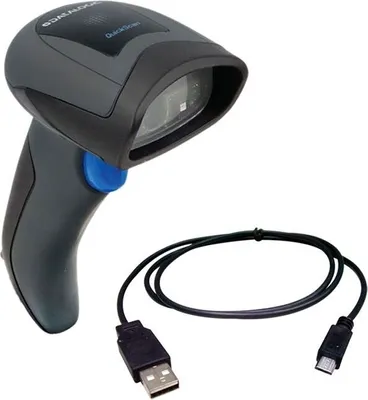 Produktbild von Datalogic QuickScan I QBT2101, BT, 1D, BT, Multi-IF, Kit (USB), schwarz