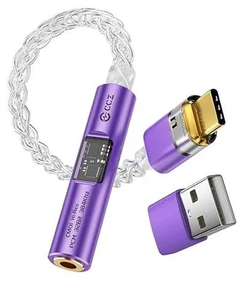 Zdjęcie produktu dla Adapter USB c na 3 5 mm jack audio dac conexant dla smartfonu