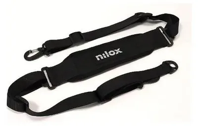 Productafbeelding van Nilox schoudertas voor elektrische scooters, model NXTRACOLLASCT, met verstevigde schouderband - Zwart