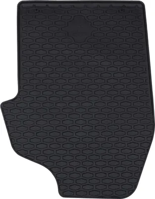 Image de vidaXL Tapis de voiture 3 pièces Noir Caoutchouc