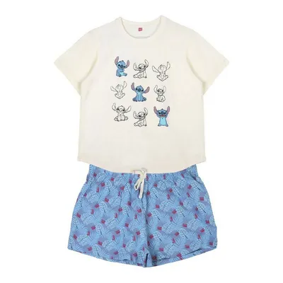Zdjęcie produktu dla Piżama damska Stitch niebieska - XS