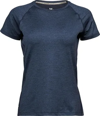 Obrázok produktu pre Tee Jays dámske tričko Cool Dry s krátkym rukávom BC3324 (M) (námornícka modrá škvrnitá)