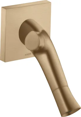 Produktbild von hansgrohe AXOR Starck Organic 2-Griff-Waschtischmischer Unterputz, Wandmontage, 12015140