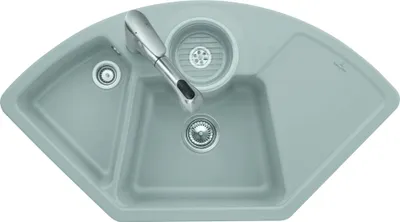 Produktbild von Villeroy & Boch V&B Eckspüle SOLO ECK 1075x600mm Handbet timber
