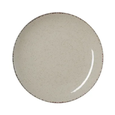 Produktbild von 6x Flache Teller 25 cm SMILLA Sand / beige