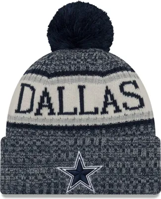 Produktbild von New Era NFL Sideline 2018 Bobble Mütze - Dallas Cowboys