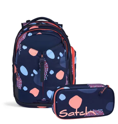 Produktbild von Satch Schulrucksack-Set MATCH Coral Reef 2-teilig, inkl. Mäppchen