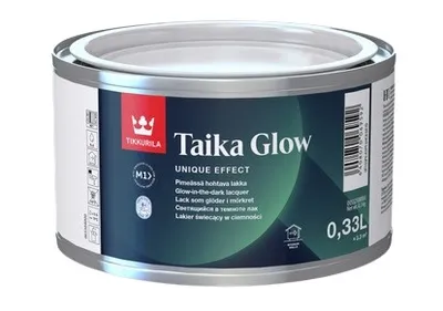 Obrázok produktu pre TAIKA GLOW - Špeciálny lak svietiaci v tme fosforová 0,33 L