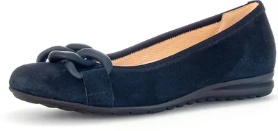 Immagine prodotto di Gabor FLORENZ ballerine - scarpe basse da donna - scarpe slip-on blu tempo libero NUOVO