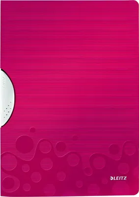 Obrázek produktu pro LEITZ pořadač s klipem WOW ColourClip, DIN A4, PP, růžová metalíza