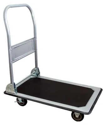 Produktbild von Plattformwagen anthrazit-grau 150 KG
