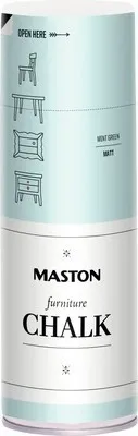 Produktbild von Maston Kreidespray Möbel Mint Green 400 ml
