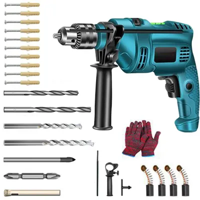 Produktbild von Bohrhammer - Multifunktionswerkzeug - 1500 W - Für Holz und Stein - Wandbohren - Meißeln - Für den Heimgebrauch