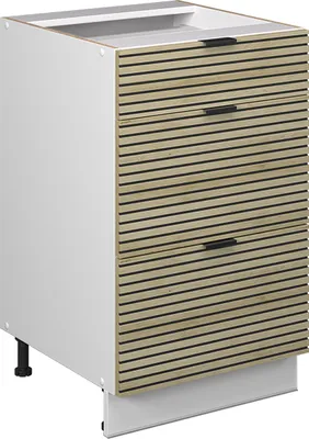Image de Meuble cuisine Vicco Fame-Line Panneau en chêne 50cm sans plan de travail, Model 51469