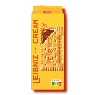 Image de Leibniz Keks n Cream Choco Biscuits au beurre avec une délicieuse crème au chocolat 228g