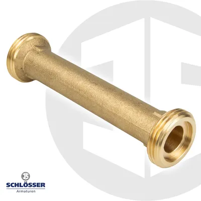 Produktbild von Js Passstueck Fuer Wmz Dn15,Ag 3/4",Bl 110Mm,Messing
