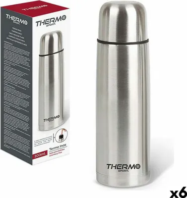 Obrázek produktu pro Thermosport Thermosport nerezová ocel 500 ml 6,8 x 24,5 cm (6 kusů)