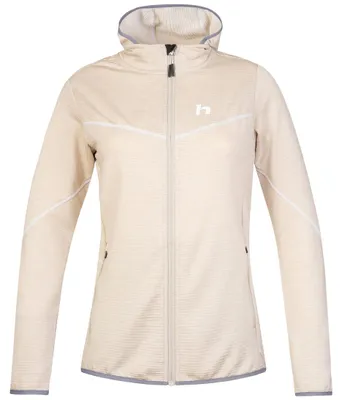 Produktbild von Hannah Dagnys Hoody Fleece Mit Durchgehendem Reißverschluss Beige 42 Frau Beige 42