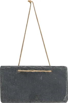 Produktbild von Schiefertafel 17x9cm Kreidetafel Schieferplatte Tafel Memotafel Türschild Deko