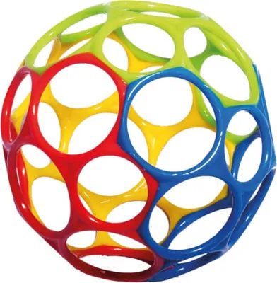 Produktbild von Oball Regenbogen Greifling Motorik Baby Toy Rainbow 10 cm Greifball Kleinkind