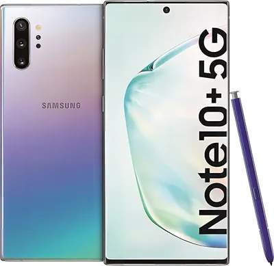 Produktbild von Samsung Galaxy Note 10+ 5G 256 GB Dual-Sim Aura Glow Neuwertig