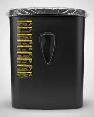 Produktbild von AmazonBasics Papierschredder 6-Blatt Kreuzschnitt Kreditkartenschredder 14 l Zuverlässiger Aktenvernichter