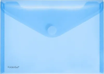 Produktbild von FSY Sichttasche A5quer, trans blau, 1 Stück