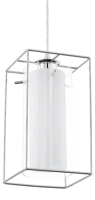 Produktbild von EGLO Loncino 1, Flexible Halterung, Chrom, Transparent, Weiß, Transparent, Weiß, Stahl, Glas, Drinnen
