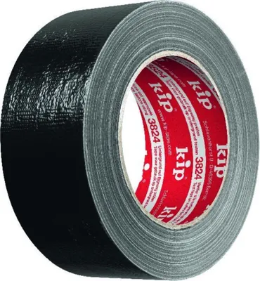 Image de KIP Bande de pierre 3824 noir 50 m x 50 mm - 3824-51