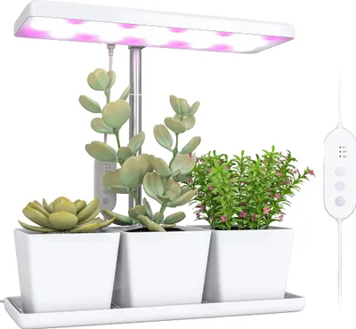 Image de Lampe de croissance, spectre complet, réglable en hauteur, BLANC