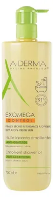Zdjęcie produktu dla A-Derma Exomega Control nawilżający olejek pod prysznic 200 ml