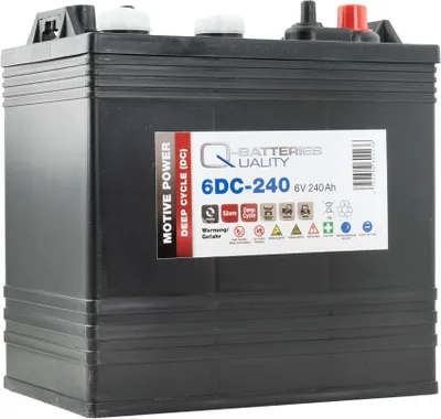 Produktbild von Q-Batteries 6DC-240 6V 240Ah Deep Cycle Traktionsbatterie