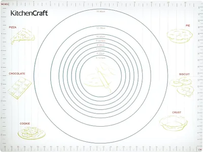 Produktbild von KitchenCraft Teigroller, Silikon XXL 61 x 43 cm