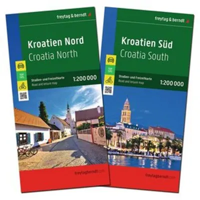 Obrázek produktu pro Chorvatsko, silniční mapa 1:200 000, freytag & berndt