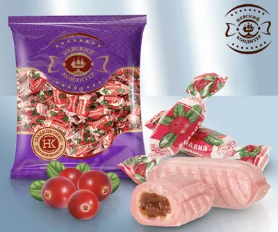 Produktbild von Karamell mit Preiselbeeren1 kg Nevskij Konditer