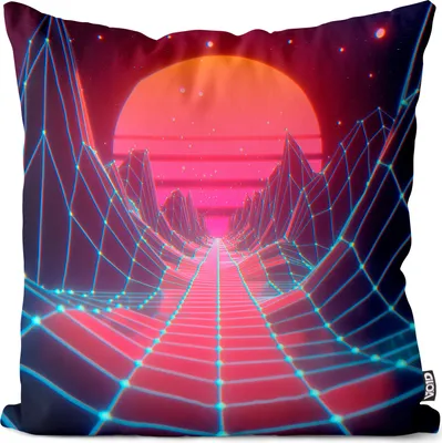 Produktbild von VOID Future Space Kissenbezug Kissenhülle Sofakissen Kissen Deko Outdoor-Kissen Dekokissen