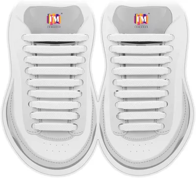 Imagen del producto de Cordones elásticos de silicona, 1 par, para zapatillas deportivas